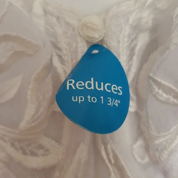 BALI Lace Desire Minimizer White Embroidered Underwire Bra 38Ddd - Picture 5 of 15